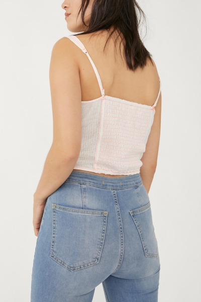 Pop Of Color Corset Cami | Nuuly