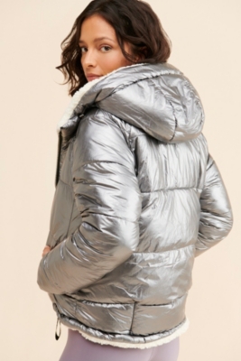 Reversible Hooded Puffer Jacket
