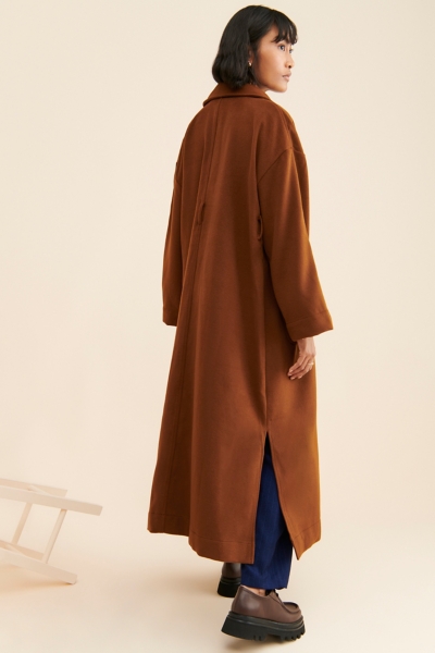 Wool-Blend Oversized Coat | Nuuly