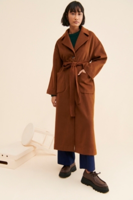 Wool-Blend Oversized Coat | Nuuly