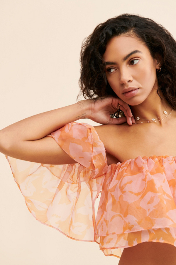 Rossella Ruffle Top | Nuuly Rossella Ruffle Top | Nuuly