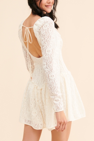 chinese dress ladies Gold Floral Lace Square Neck Halter Mini Dress