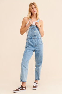 EEUC Levi’s 2024 Light Wash Straight Leg overalls