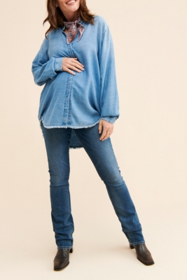 Blue Jeans Plus Size Bootcut Maternity Jeans Plus Size Maternity