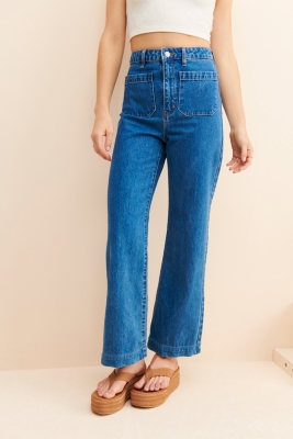 Sailor Patch Pocket Jeans | Nuuly