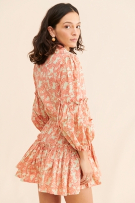 【LOULOUSEOUL】Paisley Flower Mix Dress (Purple) Lucia Paisley Mini Dress | Nuuly
