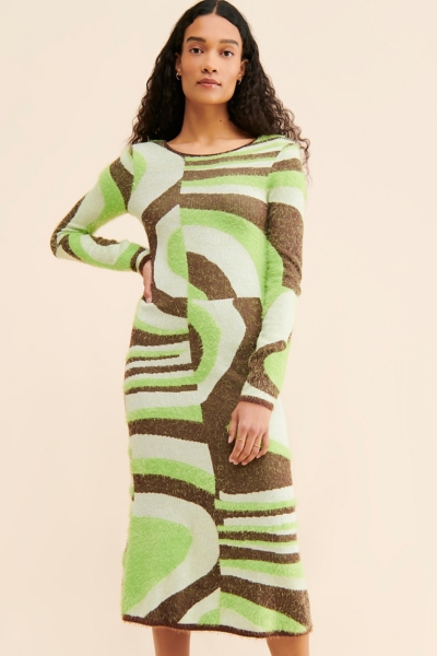 joseph midi dress JOSEPH RIBKOFF 243743 OFF SHOULDER BELTED MIDI DRESS
