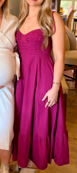 Sleeveless Corset Cotton Maxi Dress | Nuuly