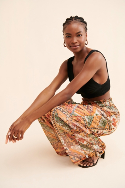 Paisley Palazzo Pants | Nuuly