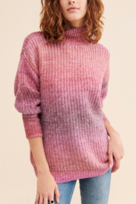 Ombre Turtleneck Sweater | Nuuly