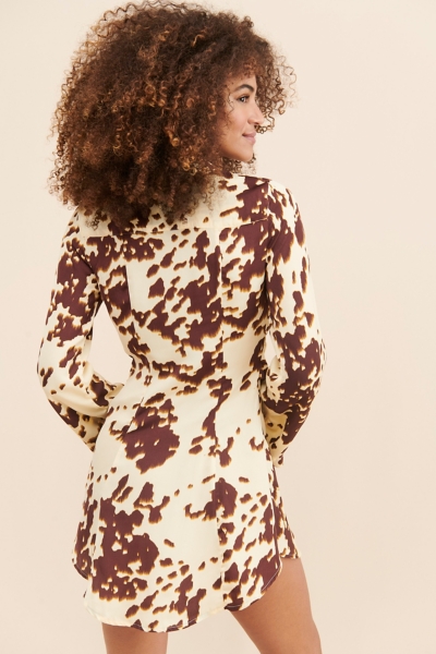Alicia Tie-Front Shirt Dress | Nuuly