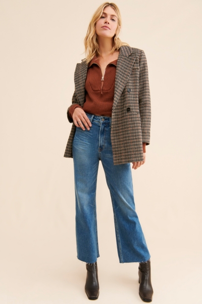 Queen Wide Leg Crop Jeans | Nuuly