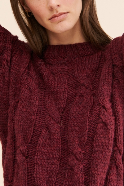 【eaphi】WOOL KNIT PULLOVER Ochos Handmade Sweater | Nuuly