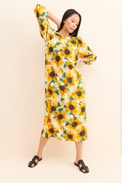 sunflower dress fashion nova Sunflower Fil Coupe Cocktail Dress main image 0