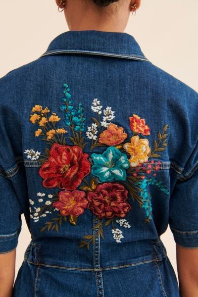 Embroidered Coveralls | Nuuly