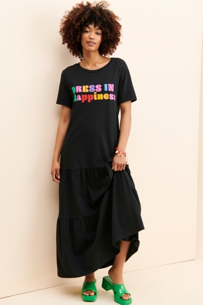 Dress In Happiness T-Shirt Dress | Nuuly