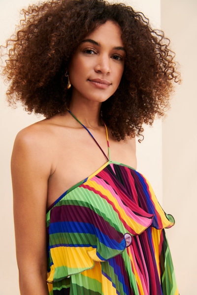 Sevyn Mini Halter Dress | Nuuly