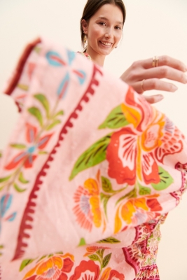 Macaw Flight Smocked Dress