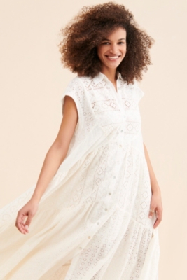 Eyelet Maxi Dress Nuuly