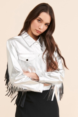 Talia Fringe Jacket Nuuly
