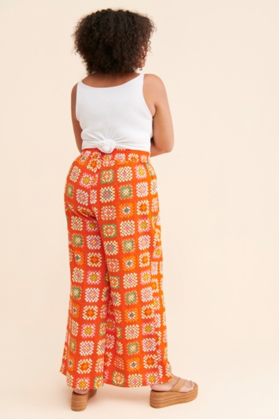 Snyder Printed Wide Leg Pants | Nuuly