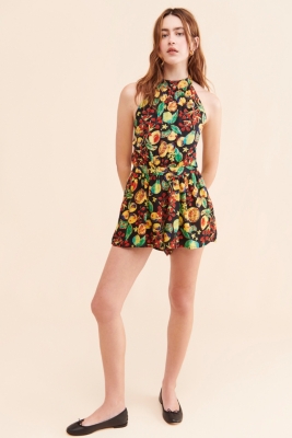 High deals tide floral playsuit romper