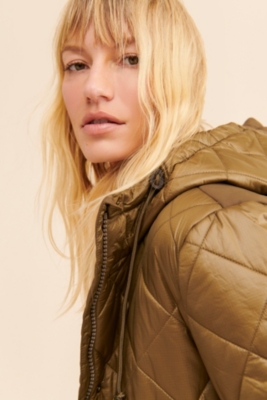 Quilted Mixed Media Jacket | Nuuly