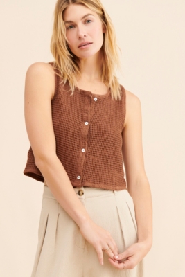 Waffle Knit Vest | Nuuly