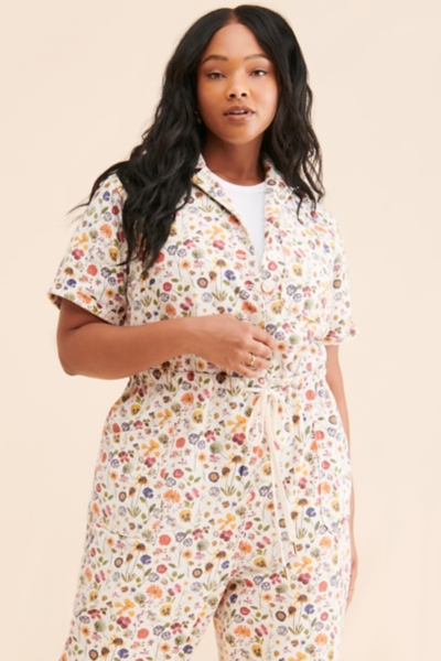 Mathew Floral Coveralls | Nuuly