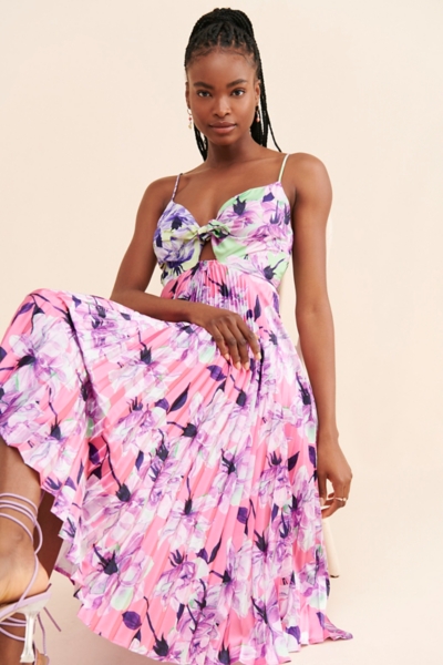 knee length dresses for ladies Quinn Terry Floral Dress