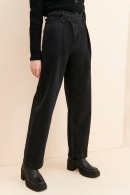 Wide Leg Wrap Waist Jeans | Nuuly