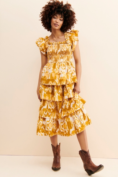 samantha midi dress SAMANTHA White / M