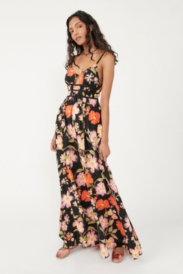 wisteria maxi dress