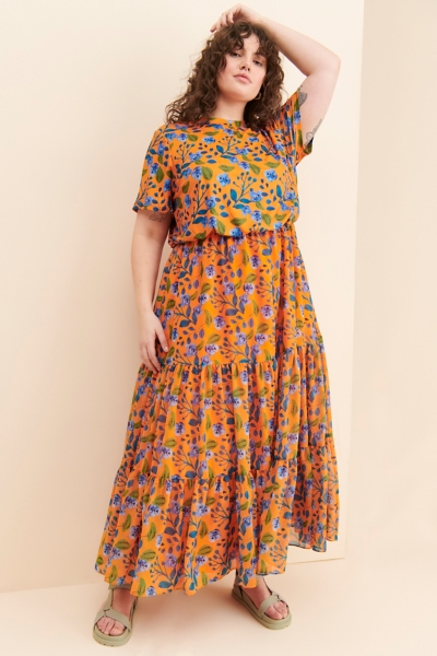 Tiered Floral Maxi Dress | Nuuly