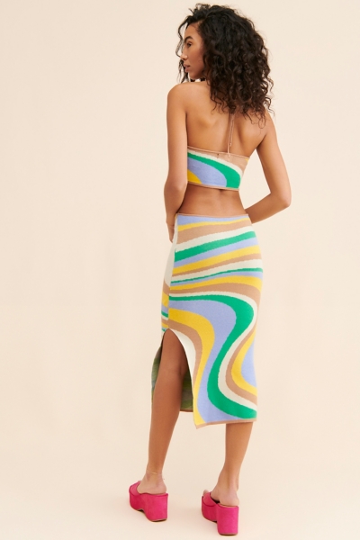 kira midi dress Lulus Kira Square Neck Midi Dress at Von Maur