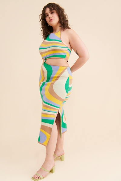 kira midi dress Kira Drawstring Midi Dress