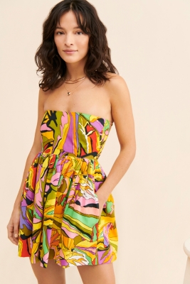 Birds Of Paradise Mini Dress Nuuly