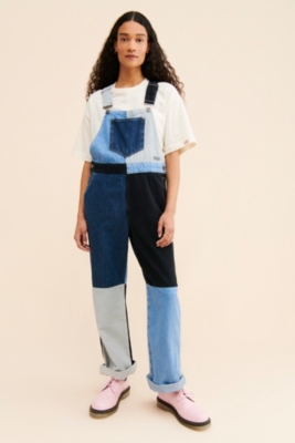 Dissolver Patchwork Overalls Nuuly