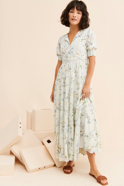 Button Front Maxi Dress | Nuuly