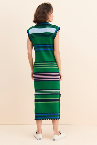 Gitana Striped Midi Dress | Nuuly