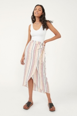 Aubrey wrap hotsell midi skirt