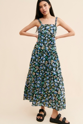 Floral Printed Maxi Dress | Nuuly