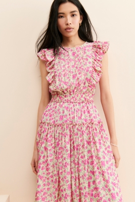 Ruffle Floral Dress | Nuuly