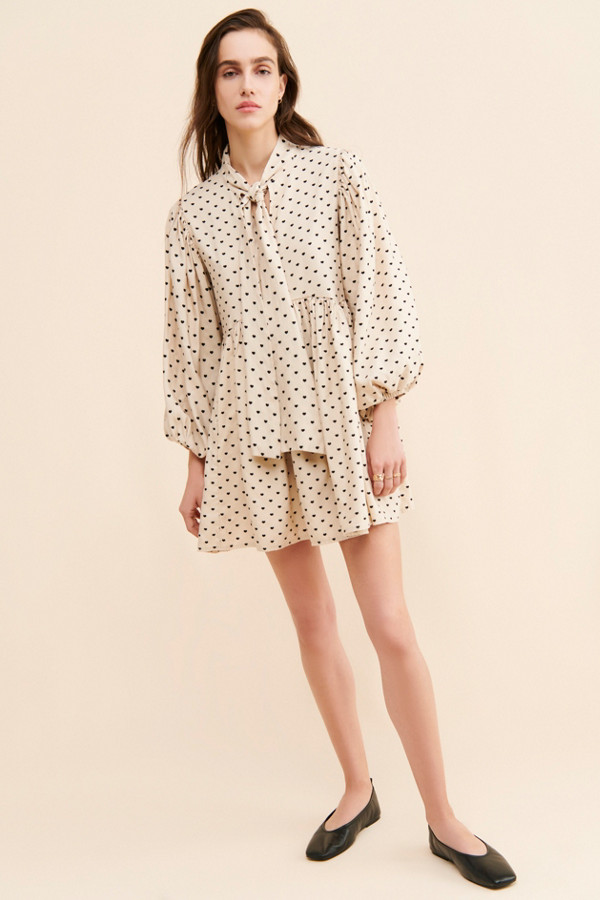 Barn Heart Jacquard Mini Dress | Nuuly Barn Heart Jacquard Mini Dress | Nuuly