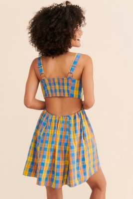 ワンピース Betty frill mini dress Betty frill mini dress ワンピース