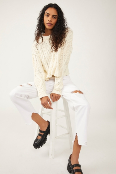 Cutting Edge Cable Pullover | Nuuly