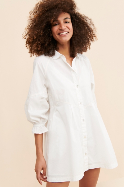 Hannah Poplin Mini Dress | Nuuly