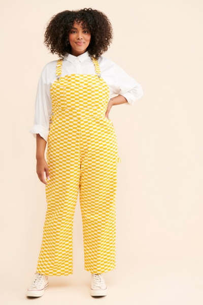 【GADID ANONIEM】LUCY / MULTI 新品 Lucy Geometric Overalls | Nuuly