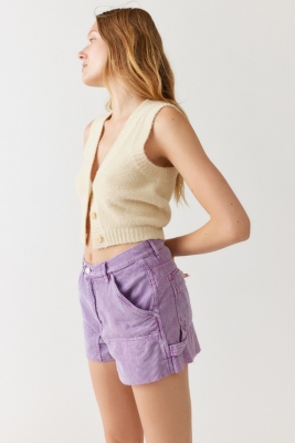 Corduroy Cutoff Carpenter Shorts | Nuuly