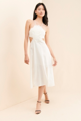 Flower Top Midi Dress | Nuuly